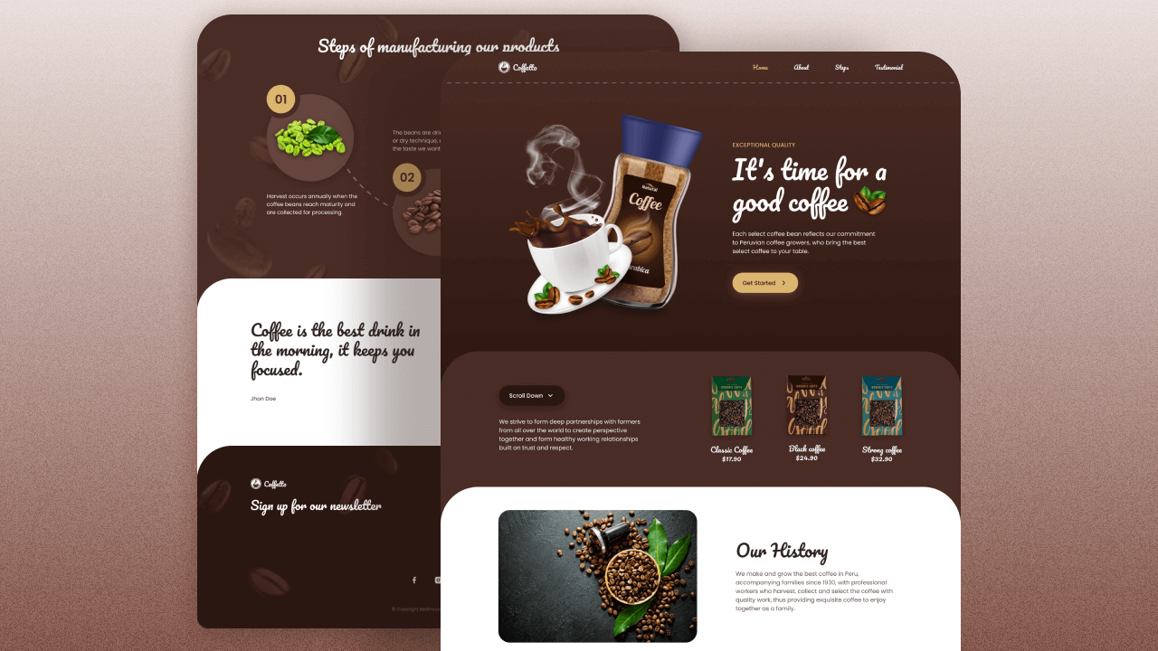 Coffetto Coffee App