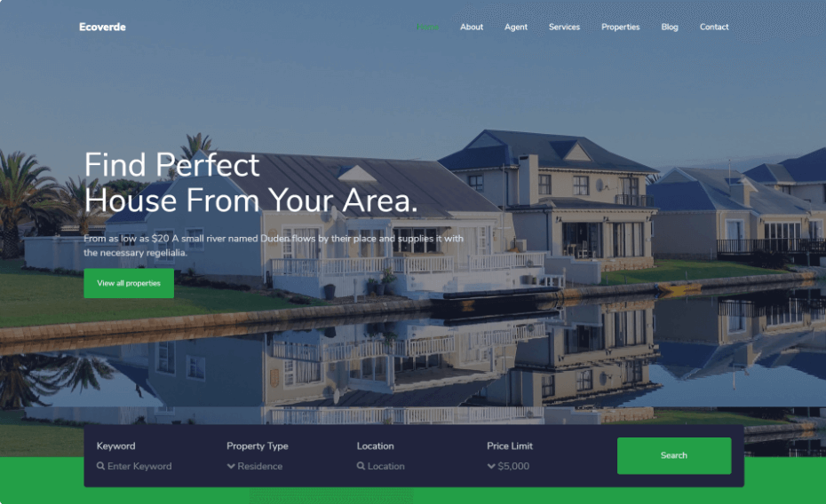 Luxora Real Estate Website